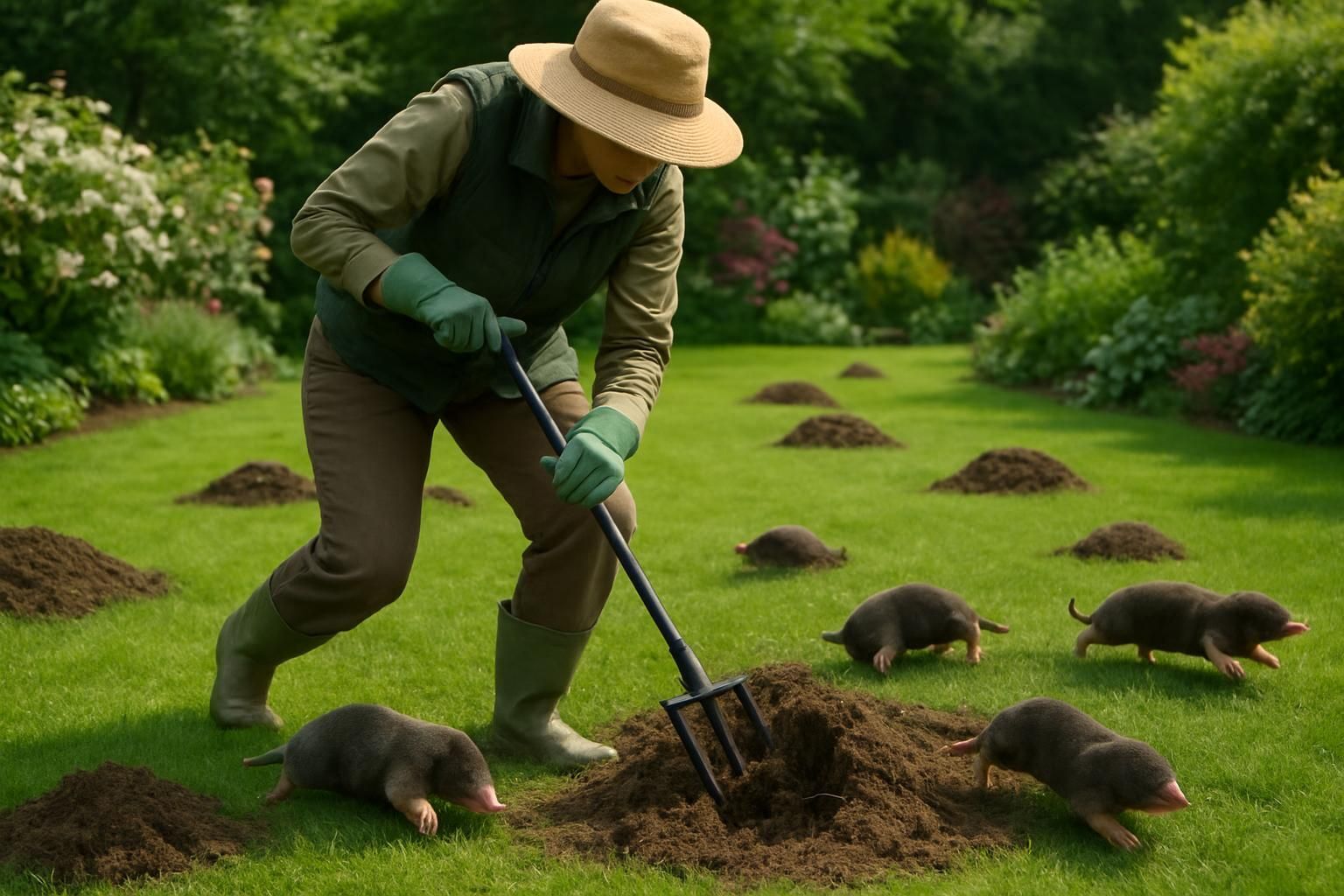 Découvrez notre guide complet pour éliminer efficacement les taupes de votre jardin et protéger vos espaces verts avec des méthodes naturelles et durables.