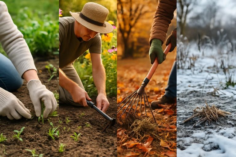 découvrez quand désherber votre jardin en fonction des saisons pour un résultat optimal et un espace extérieur impeccable toute l'année.